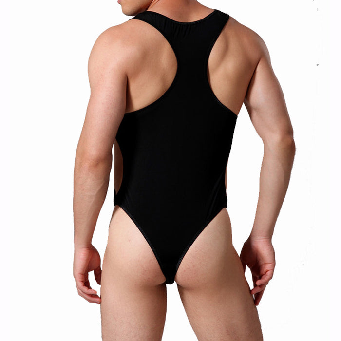 JEWYEE mens Cut Out Buckle Bodysuits. Silky smooth fabric.  Comfort with every touch. Put it on, dry sweat off.  Incredibly quick-drying, smooth, and feels fresh.  Wicks moisture, releases heat and absorbs sweat. 