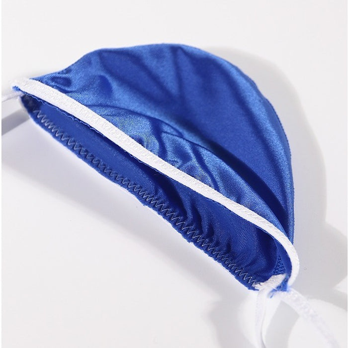 4-pack Men’s Silky Satin Ice Silk G-String Thong - JEWYEE AY 702