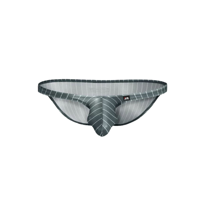 JEWYEE AY 725 - 5-Pack Men’s Satin Ice Silk Striple Briefs - Cooling, Breathable with Extended Contour Pouch