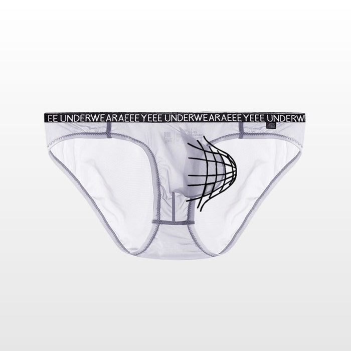 4-pack Men’s Ice Silk Low-Rise Briefs with Enhanced Pouch - JEWYEE AY722