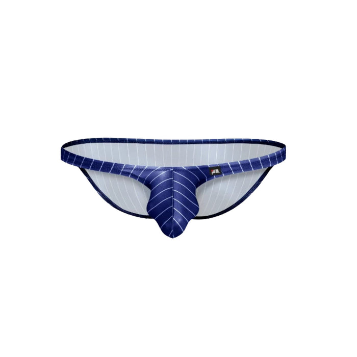 JEWYEE AY 725 - 5-Pack Men’s Satin Ice Silk Striple Briefs - Cooling, Breathable with Extended Contour Pouch