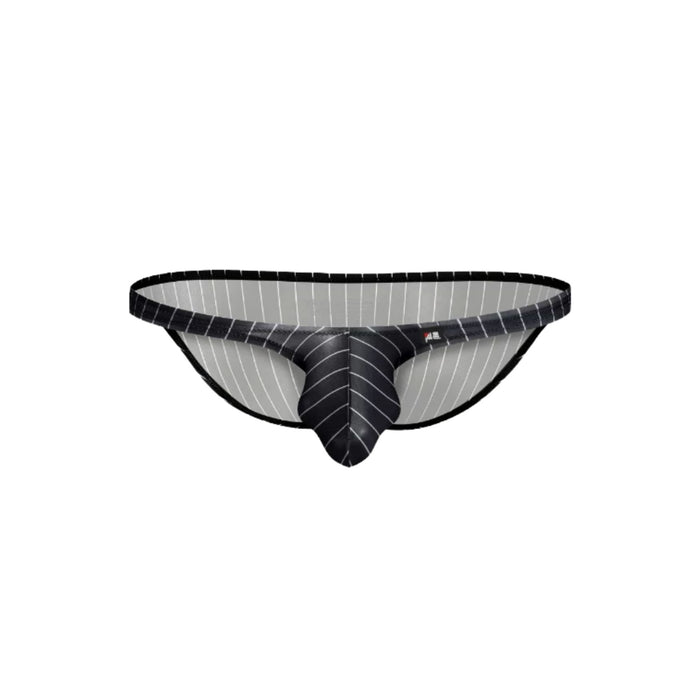 JEWYEE AY 725 - 5-Pack Men’s Satin Ice Silk Striple Briefs - Cooling, Breathable with Extended Contour Pouch