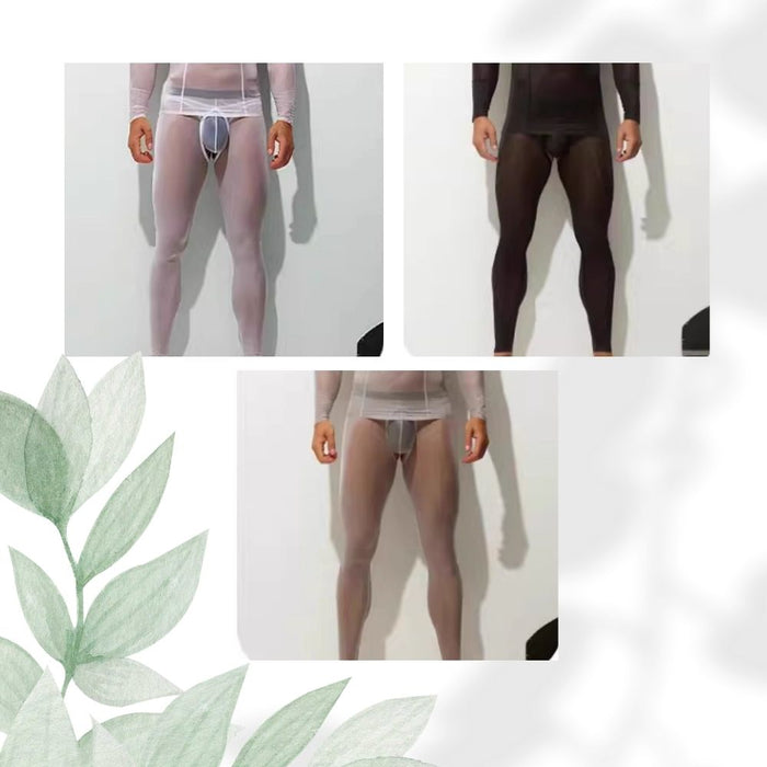 AirSkin™ Men’s Open-Front Design Ultra-Thin Thermal Leggings —JEWYEE AY 874