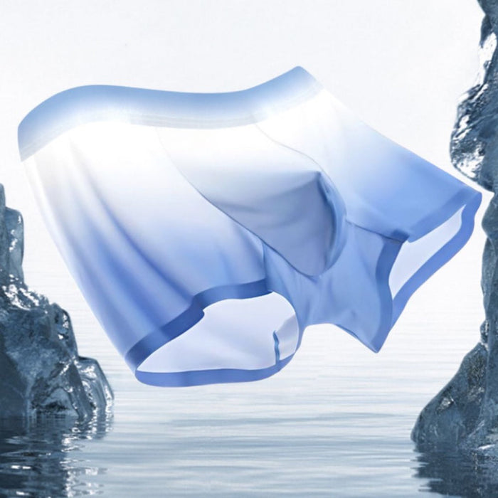 Men's Gradient Ice Silk Trunks (4 Pack) - JEWYEE - YL001 — jewyee.com