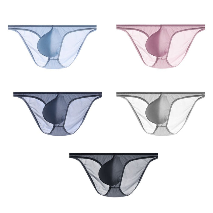 Cheap Seamless Panties Women Briefs Nylon Ultra-thin G-string Thongs Low  Rise Lingerie Ice Silk Briefs
