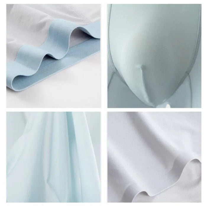 JEWYEE mens Ultra Thin Ice Silk underwear. Silk feeling.  Ultra thin ice silk mesh.  Featherlight. 4-Way stretch. Moisture wicking. Fast Dry.