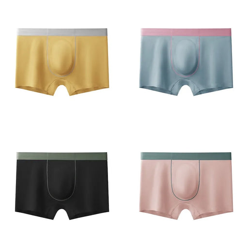 JEWYEE mens underwear. The Lenzing modal fiber is comfortable, super soft, lightweight, breathable, durable, and feels like luxurious silk.  3D seamless pouch,