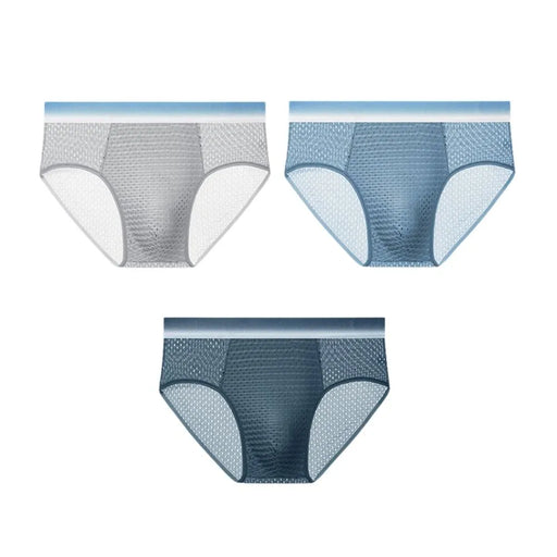 JEWYEE MENS UNDERWEAR. Ice silk mesh fabric briefs for men.breathable mesh briefs feels fantastic next to skin and has plenty of stretch for greater comfort.Ice silk mesh fabric wicks away moisture and dries quickly. Soft and weightless.  
