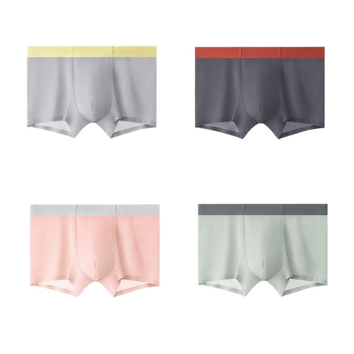 Men's Ultra Thin Ice Silk Underpants (4 Pack) - JEWYEE 2008 — jewyee.com