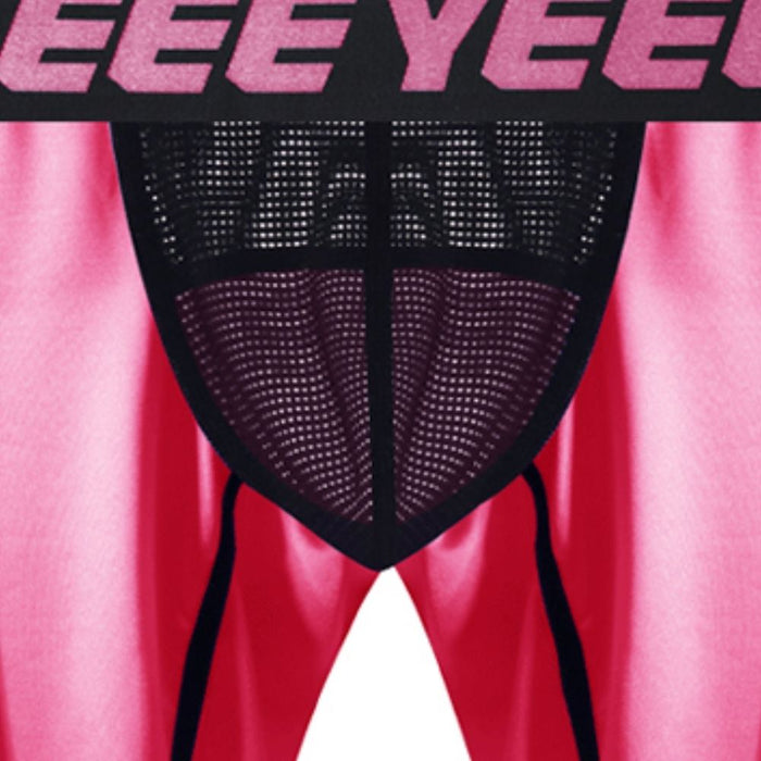 JEWYEE AY 704 - 3-Pack Men's Ultra-Thin Satin Ice Silk Performance Long Boxer Briefs