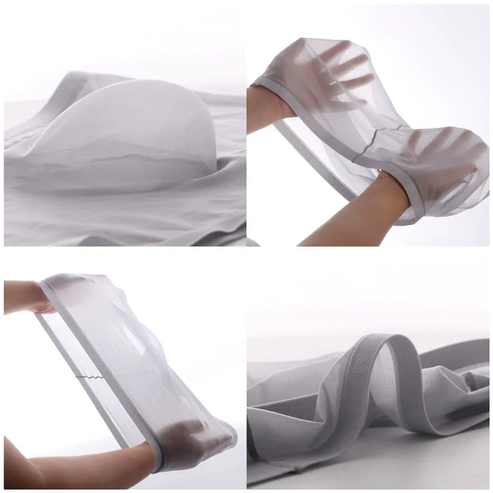 3D Seamless Pouch - Men's See-through Ultra Thin Ice Silk Trunks
