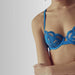 JEWYEE Women's Lace-up Underwired Push Up Bra And Thongs Set . gorgeous bra features a deep V-neckline for a flattering,