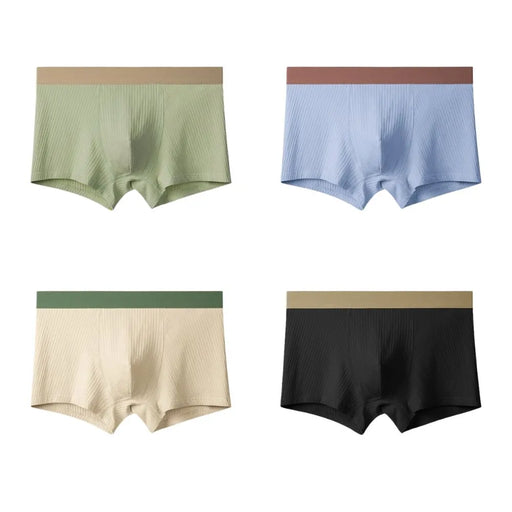 JEWYEE MENS UNDERWEAR. Men's Premium Cotton Ribbed Underpants