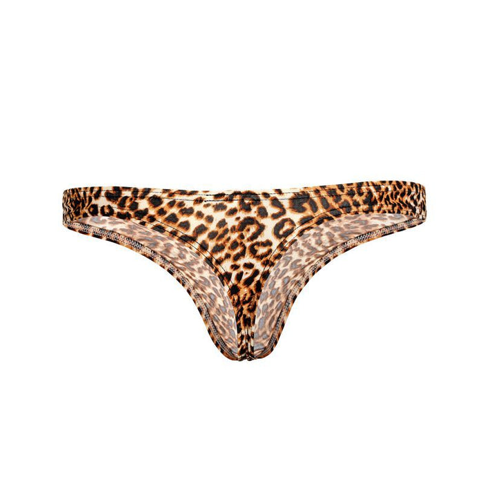 Leopard Print Thongs for Men JEWYEE B205