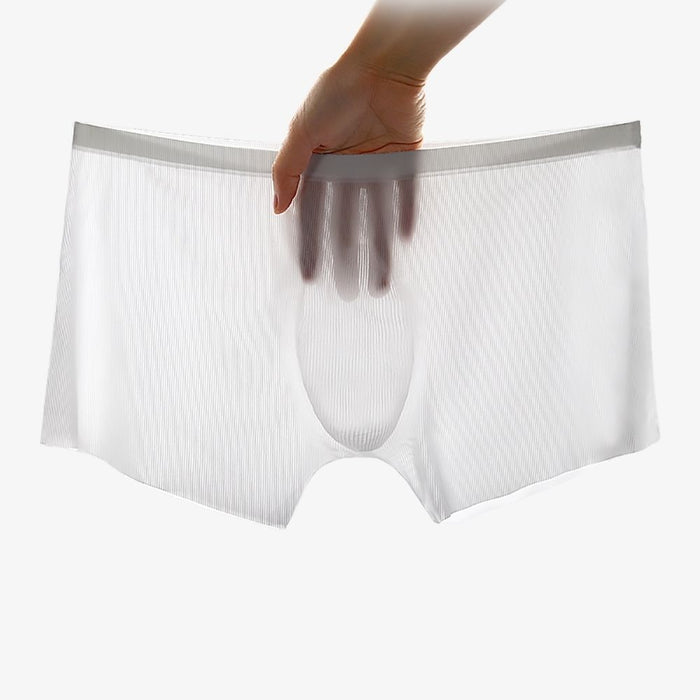 JEYWEE MEN'S UNDERWEAR, Super thin ice silk fabric. See-Through.  Silk feeling. Featherlight. 4-Way stretch. Moisture wicking. Fast Dry. 3D seamless pouch for your member.