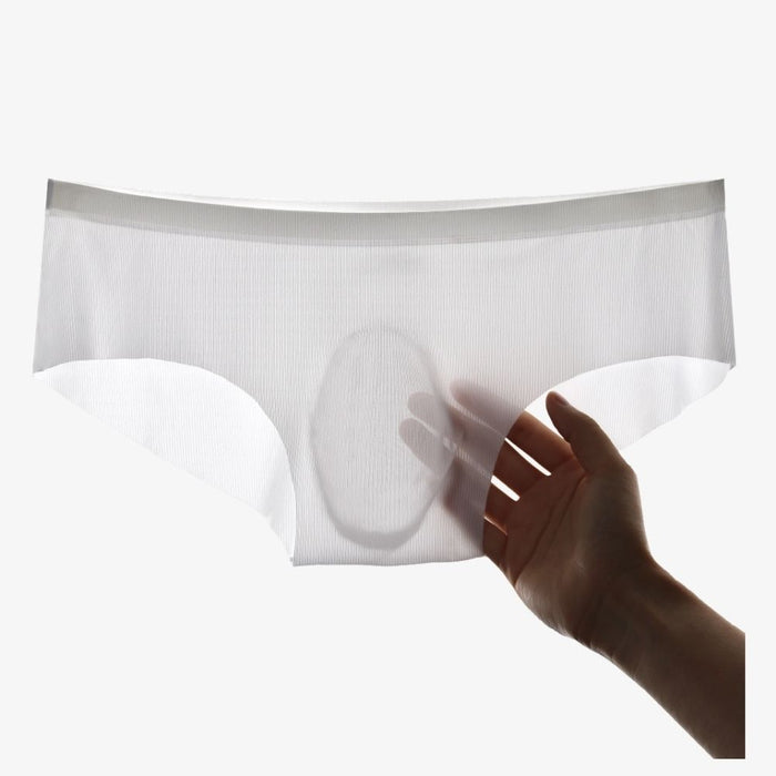 JEWYEE MEN'S UNDERWEAR, Ultra thin ribbed ice silk. Seamless. Silk feeling. Featherlight. 4-Way stretch. Moisture wicking. Fast Dry. 3D pouch, super comfort experience. 