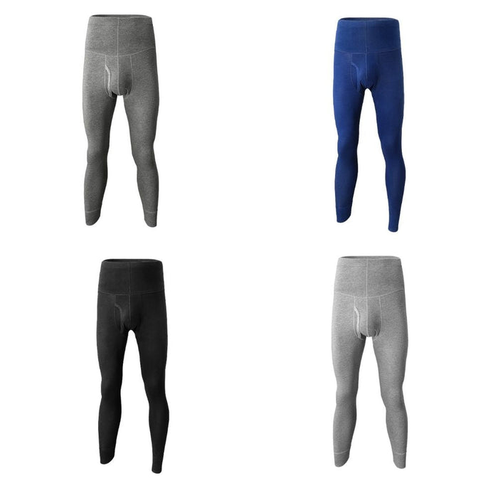 Men's Super High-Rise Tummy-Control Thermal Long Johns - JEWYEE