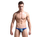 JEWYEE Attractive printed design men's thongs. Fast moisture wicking. 4-Way stretch. Moisture wicking. Fast Dry. Value pack of 5 assorted colors. SEXY underwear while Remain Super Comfortable  for Men 
