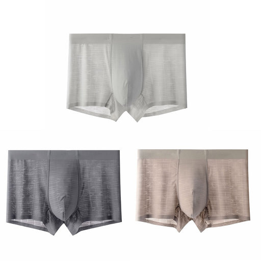 Men's Ultra thin ice silk underpants. silky soft, featherlight, breathable, fast dry.