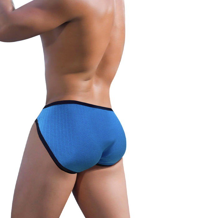 Men's Cotton Briefs with Spacious Pouch (3-Pack) - Jewyee 7205