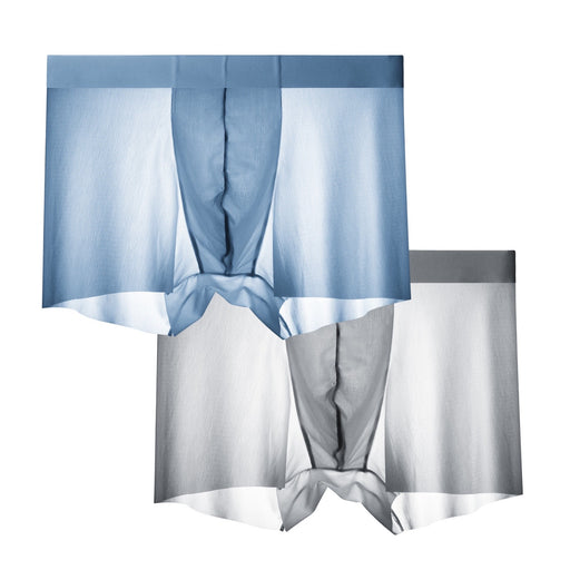 JEWYEE men's 3D pouch ice-silk underwear. Men's Seamless edge underpants. Silk feeling. Featherlight. Moisture wicking. Fast dry. Breathable,Super comfortable. Second skin ultra thin.