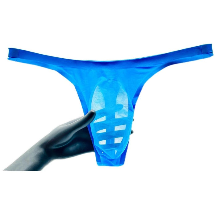 3D Seamless Pouch - Ice Silk Thongs for Men (5-Pack) JEWYEE GX16