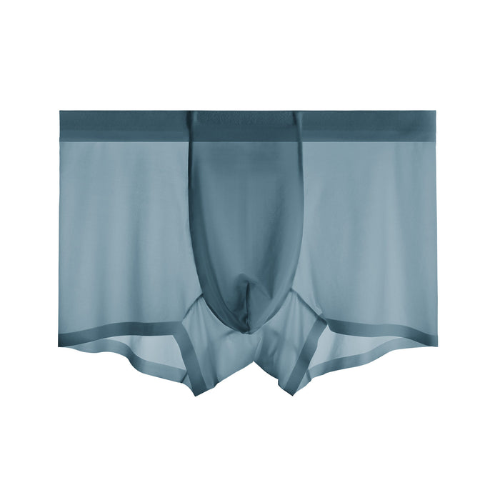 JEWYEE men's 3D pouch ice-silk underwear. Men's Seamless ice silk underpants. Silk feeling. Featherlight. Moisture wicking. Fast dry. Breathable,Super comfortable. 
